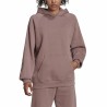 Felpa con Cappuccio Donna Adidas  Boyfriend  Multicolore