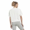Maglia a Maniche Corte Donna Reebok Graphic Logo Bianco
