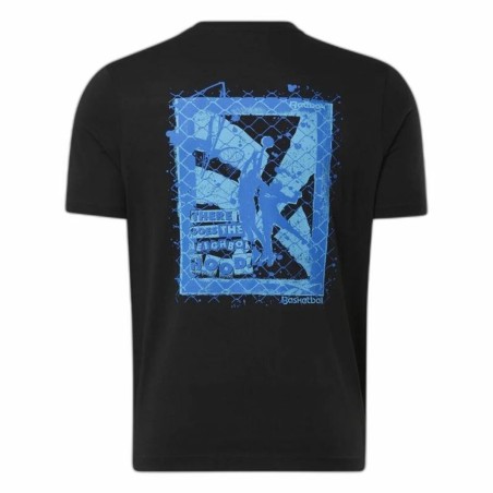 Maglia a Maniche Corte Uomo Reebok Graphic Series Nero