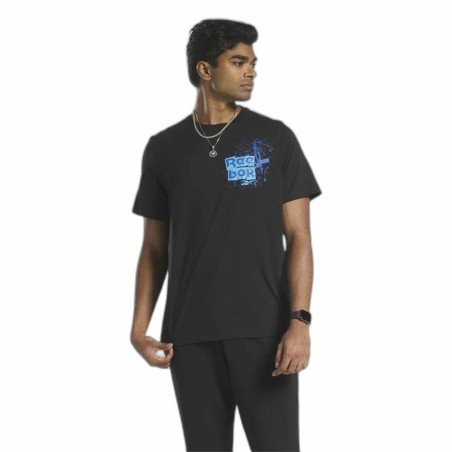 Maglia a Maniche Corte Uomo Reebok Graphic Series Nero