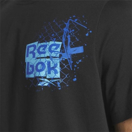 Maglia a Maniche Corte Uomo Reebok Graphic Series Nero