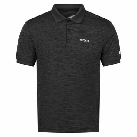 Polo a Maniche Corte Uomo Regatta Remex II Ash Grigio scuro