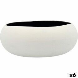 Piatto Fondo Ariane Organic Ceramica Nero 16 cm (6 Unità)