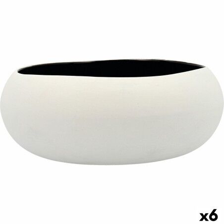 Piatto Fondo Ariane Organic Ceramica Nero 16 cm (6 Unità)