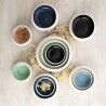 Piatto Fondo Ariane Organic Ceramica Nero 16 cm (6 Unità)