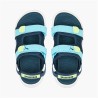 Ciabatte per Bambini Puma Evolve Azzurro Acqua