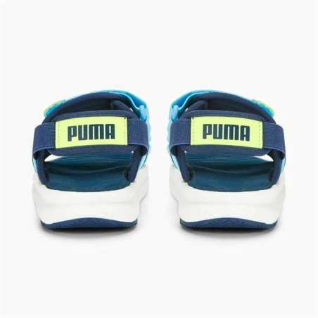 Ciabatte per Bambini Puma Evolve Azzurro Acqua