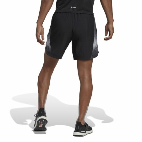 Pantaloni Corti Sportivi da Uomo Adidas Hiit Movement  Nero 7"