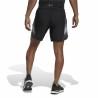 Pantaloni Corti Sportivi da Uomo Adidas Hiit Movement  Nero 7"