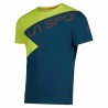 Maglia Sportiva a Maniche Corte La Sportiva Float Stor Blu scuro