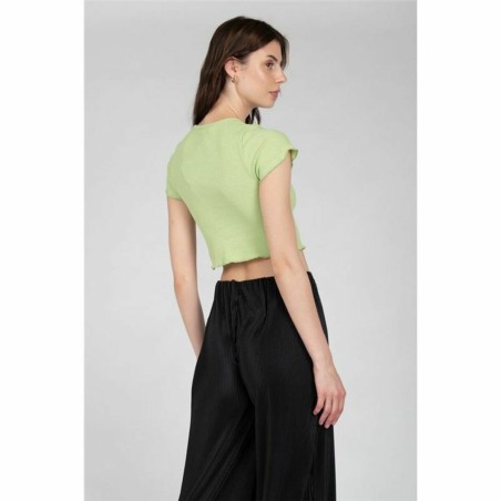 Maglia a Maniche Corte Donna 24COLOURS Casual Verde