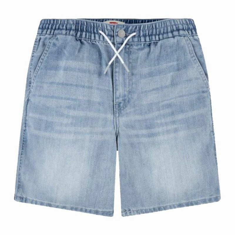 Pantaloncino Relaxed Pull On Levi's Make Me Blu Acciaio Uomo Pantaloncino Relaxed Pull On Levi's Make Me Blu Acciaio Uomo