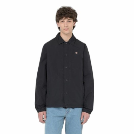 Camicia a Maniche Lunghe Uomo Dickies Oakport Nero