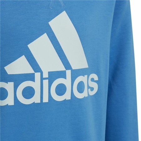 Felpa senza Cappuccio da Bambina Adidas Essentials Azzurro