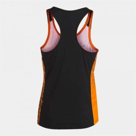 Canotta Donna Joma Sport Elite VIII Nero Arancio