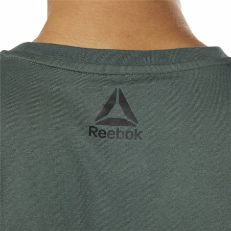 Maglia a Maniche Corte Uomo Reebok Essentials  Verde