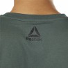 Maglia a Maniche Corte Uomo Reebok Essentials  Verde
