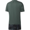 Maglia a Maniche Corte Uomo Reebok Essentials  Verde