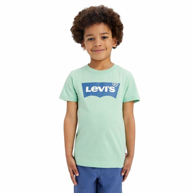 Maglia Levi's Batwing Meadow Acquamarina Maglia Levi's Batwing Meadow Acquamarina