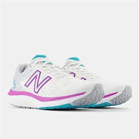 Scarpe da Running per Adulti New Balance Fresh Foam 680v7 Bianco Donna