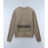 Felpa senza Cappuccio Uomo Napapijri B-Premium C Beige Brindle 2
