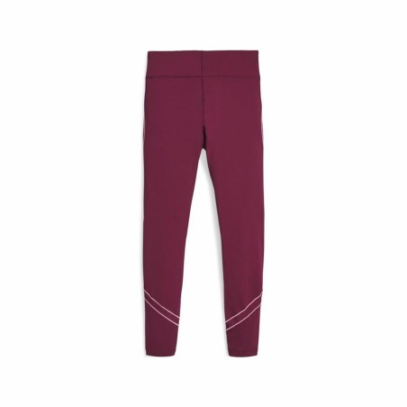 Leggings Sportivo da Donna Puma Studio Ultrabare Rosso Scuro