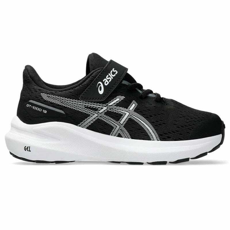 Scarpe da Running per Bambini Asics GT-1000 13 PS Nero Scarpe da Running per Bambini Asics GT-1000 13 PS Nero