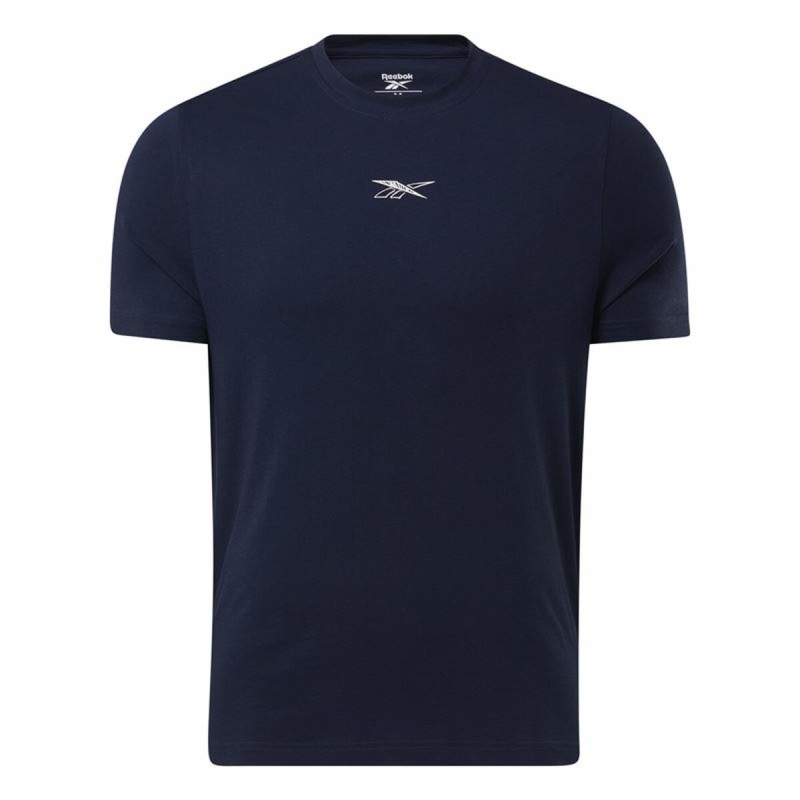 Maglia a Maniche Corte Uomo Reebok GS Tailgate Team Blu scuro Maglia a Maniche Corte Uomo Reebok GS Tailgate Team Blu scuro