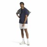 Maglia a Maniche Corte Uomo Reebok GS Tailgate Team Blu scuro
