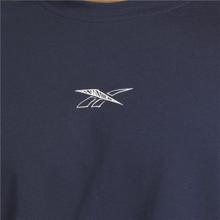 Maglia a Maniche Corte Uomo Reebok GS Tailgate Team Blu scuro