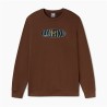 Felpa senza Cappuccio Uomo Puma Essentials+ Graphic Crew Fl Hombre Marrone
