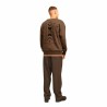 Felpa senza Cappuccio Uomo Jack & Jones Jjmystic Bianco Marrone