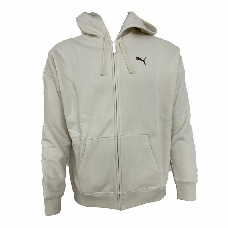 Felpa con Cappuccio Donna Puma Beige Felpa con Cappuccio Donna Puma Beige