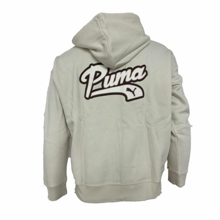 Felpa con Cappuccio Donna Puma Beige