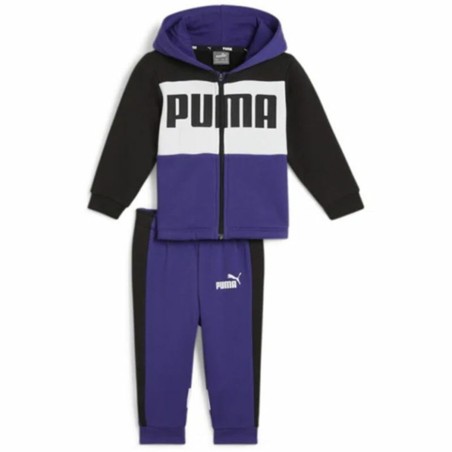 Tuta da Bambini Puma Minicats Colorblock Jogger Viola