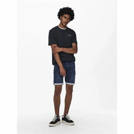 Jeans Uomo Only & Sons Regular D Blue 8582 Azzurro
