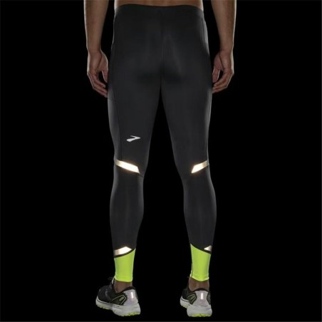 Leggings Sportivi da Uomo Brooks Running Source Nero