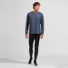 Maglia a Maniche Lunghe Uomo Odlo Zeroweight Chill-T Azzurro