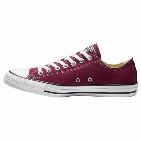 Scarpe da Tennis Casual Donna Converse Chuck Taylor All Star Classic Low Rosso Scuro