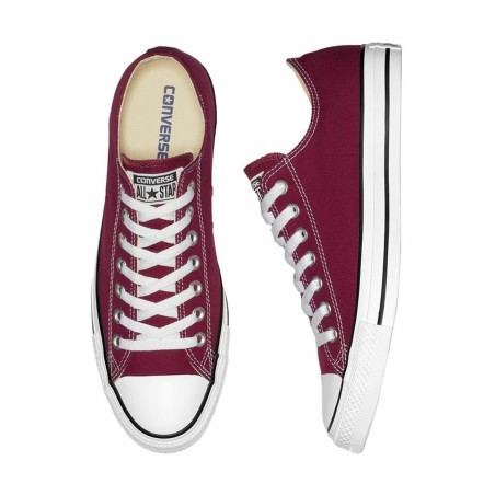 Scarpe da Tennis Casual Donna Converse Chuck Taylor All Star Classic Low Rosso Scuro