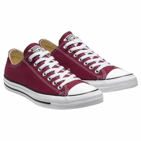 Scarpe da Tennis Casual Donna Converse Chuck Taylor All Star Classic Low Rosso Scuro