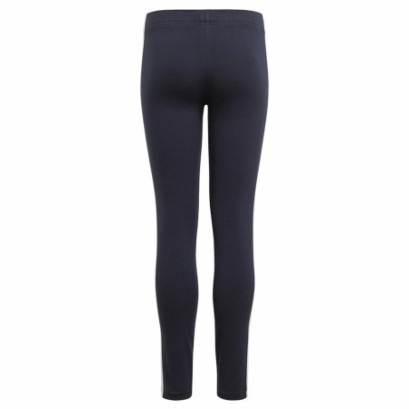 Leggings Sportivi per Bambini Adidas Essentials 3 Stripes Blu Marino