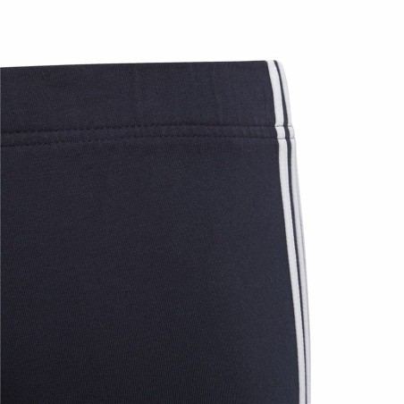 Leggings Sportivi per Bambini Adidas Essentials 3 Stripes Blu Marino