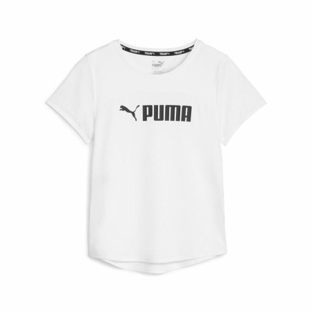 Maglia a Maniche Corte Donna Puma Fit Logo Ultra Bianco (M)