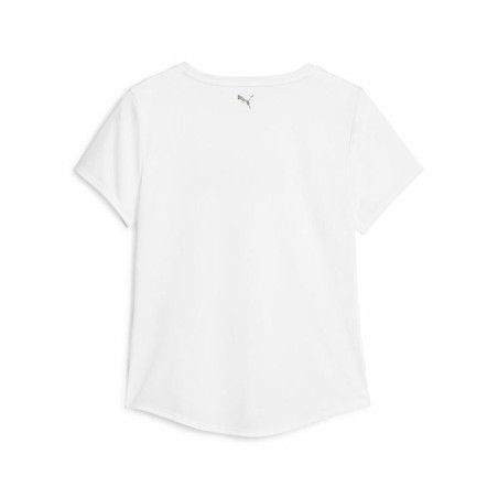 Maglia a Maniche Corte Donna Puma Fit Logo Ultra Bianco (M)