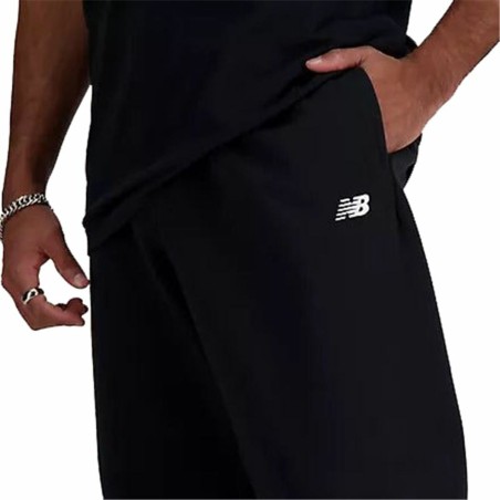 Pantalone di Tuta per Adulti New Balance Sport Essentials Fleece Nero Uomo