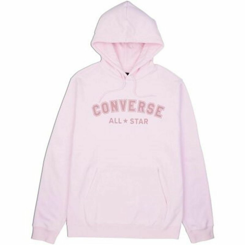 Felpa con Cappuccio Unisex Converse Classic Fit All Star Single Screen Rosa Felpa con Cappuccio Unisex Converse Classic Fit All Star Single Screen Rosa