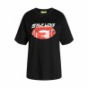 Maglia a Maniche Corte Uomo Jack & Jones Jxkora Loose Nero Donna