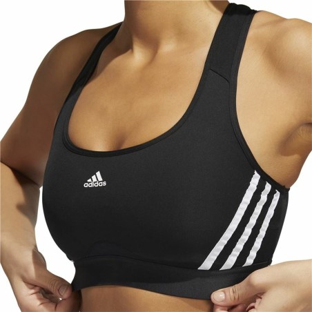 Reggiseno Sportivo Adidas Pwr Ms 3S Nero