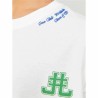 Maglia a Maniche Corte per Bambini Jack & Jones Jorcole Back Print Bianco Verde